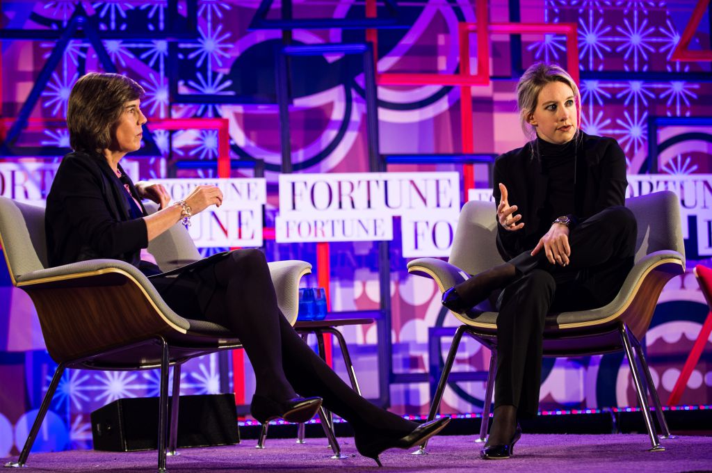 Fortune Most Powerful Women Next Generation Wednesday, December 3, 2014: San Francisco, CA 2:40 PM CONVERSATION Elizabeth Holmes, Founder and CEO, Theranos Interviewer: To be announced Photograph by Stuart Isett/Fortune Most Powerful Women